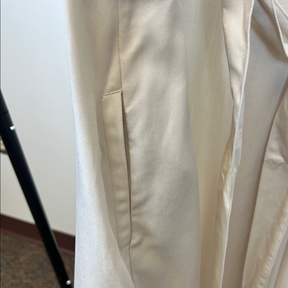 J. Jill Cream Wearever Collection Open Front Cream Long Vest Small Petite - Picture 6 of 9